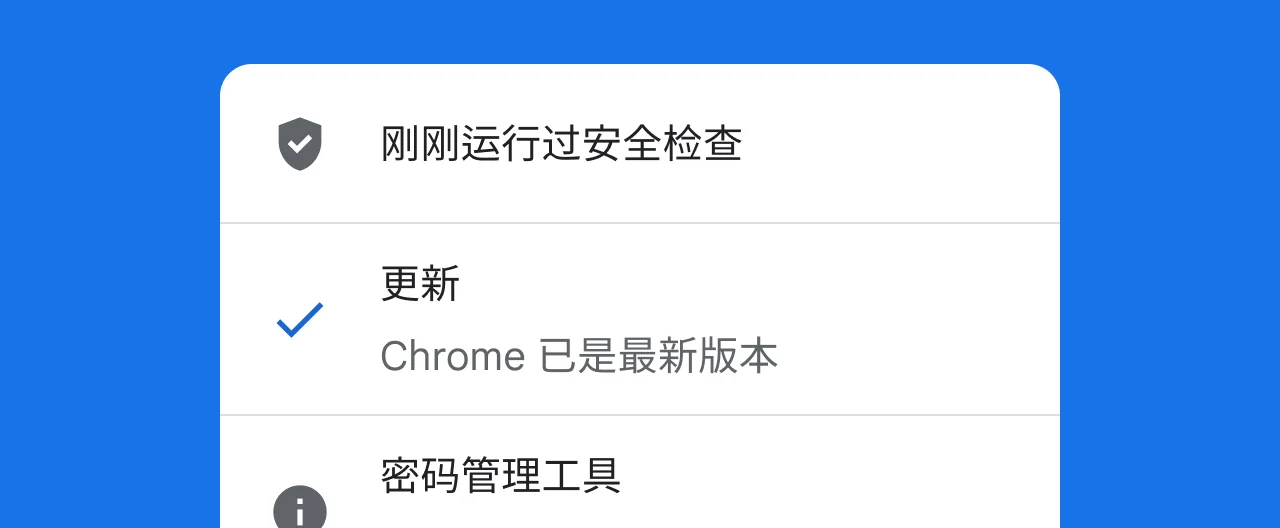 谷歌浏览器一键安全检查